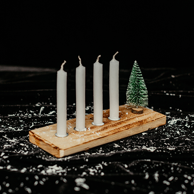 Advent To Go Upcycling Adventskranz Kleines Nachhaltiges Geschenk Fur Mitarbeiter